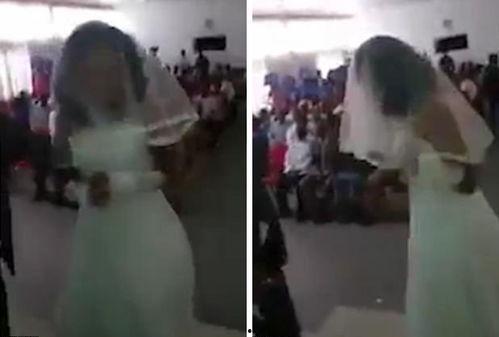 穿上婚纱吃瓜视频,一场别开生面的“吃瓜”婚礼秀